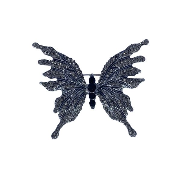 Brosa fluture cu pietricele F04-48
