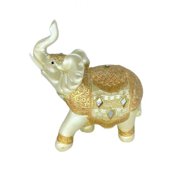 Bibelou elefant rasina auriu F23-15