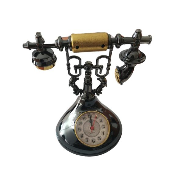 Ceas de masa telefon retro cu mecanism quart 19 cm x 12 cm R07-09