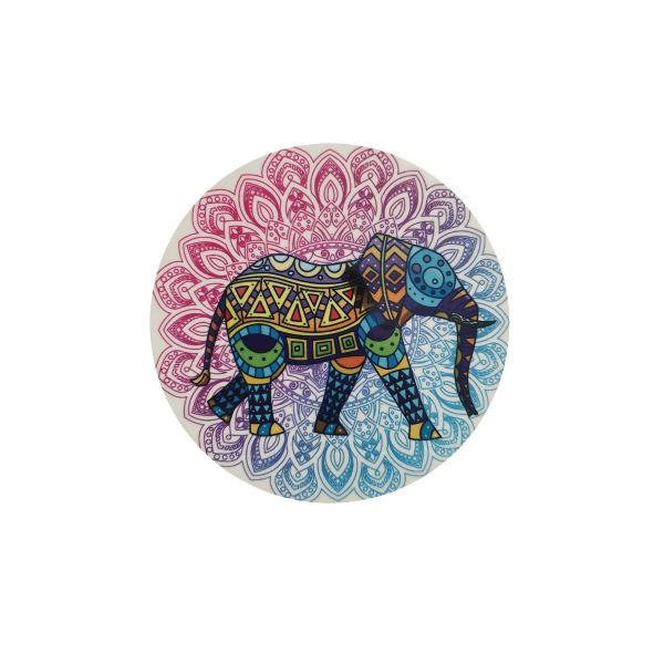 Suport cana fierbinte ceramic tematica elefanti R15-09