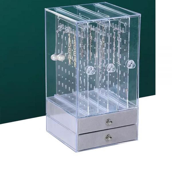 Caseta de bijuterii din plastic organizator 23 cm x 15 cm R17-14