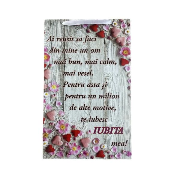 Placheta cu mesaj pentru iubita R43-04